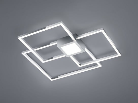 Lampa sufitowa nowoczesna wbudowany LED HYDRA srebrny Trio 676240406 Trio