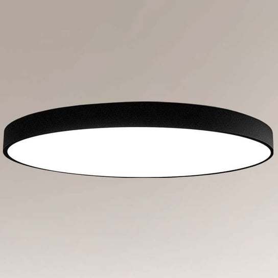 LAMPA sufitowa NUNGO 6002 Shilo loftowa OPRAWA metalowa LED 23W 3000K okrągły plafon czarny Shilo