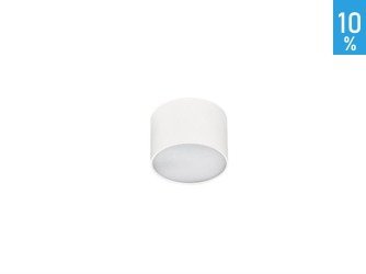 Lampa sufitowa plafon Monza okrągły 8cm 3000K biały Azzardo SHR603000-5-WH AZzardo