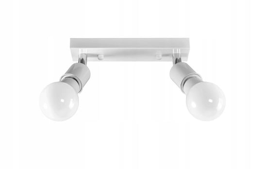 Lampa Sufitowa Plafon Reflektor Metal Line White 2 Toolight