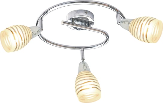 Lampa sufitowa Spirala Jubilat 3 Led Chrom, Candellux Candellux