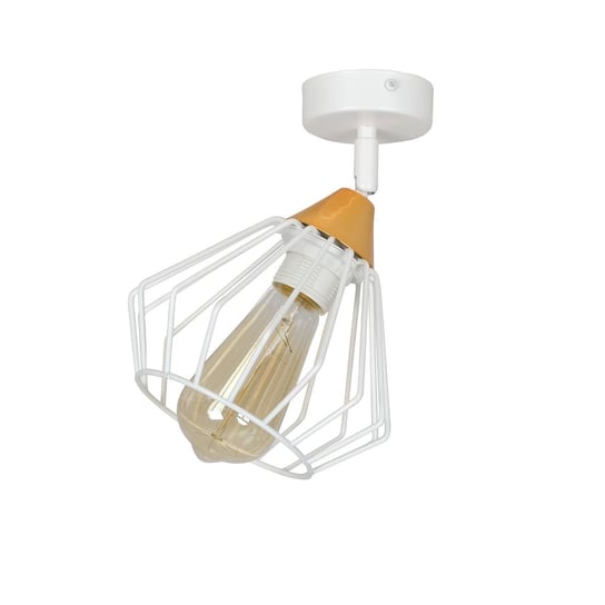 Lampa Sufitowa Spot Druciany Vesta 1A Biały 399/1A EG EMIBIG