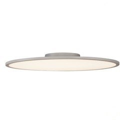 Lampa sufitowa srebrnoszara PANEL 60 Round 42W 3000K SLV 1000785 SLV