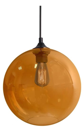 Lampa sufitowa szklana kula bursztynowa Edison Candellux 31-21397-Z Candellux Lighting
