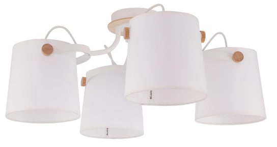 Lampa sufitowa TK LIGHTING Click White, biała, 4x60 W TK Lighting