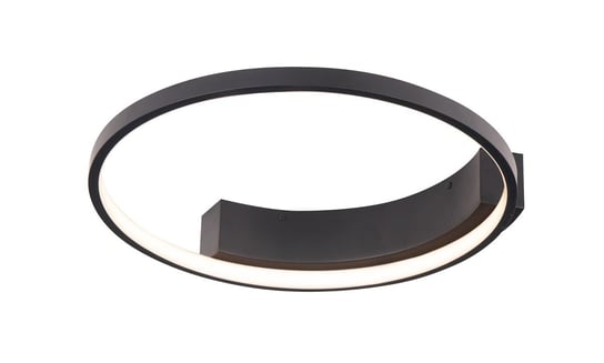 LAMPA sufitowa VELVET C0199 Maxlight metalowa OPRAWA ring LED 25W 3000K pierścień czarny MaxLight