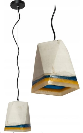 Lampa Sufitowa Wisząca Cement Beton Loft Betonowa Toolight