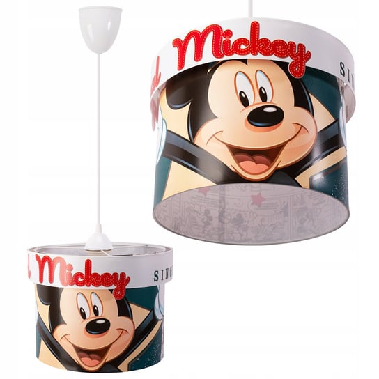 Lampa Sufitowa Wisząca Dziecięca Kolorowa Disney Miszka Miki Mickey Nowodvorski