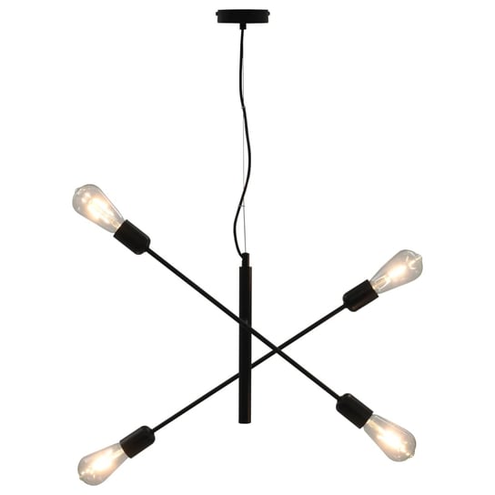 Lampa sufitowa z ruchomymi ramionami, czarne opraw / AAALOE Inna marka
