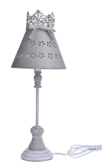Lampa szara mała z metalowym kloszem Inna marka