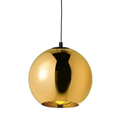 Lampa szklana Ball złota : Rozmiar - S MIA home