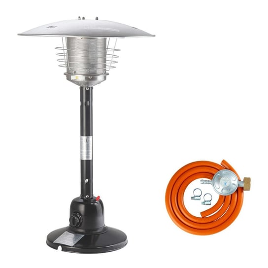 Lampa tarasowa grzejnik promiennik ciepła stołowy ETNA na gaz PB LPG wys. 80cm 5kW Meva
