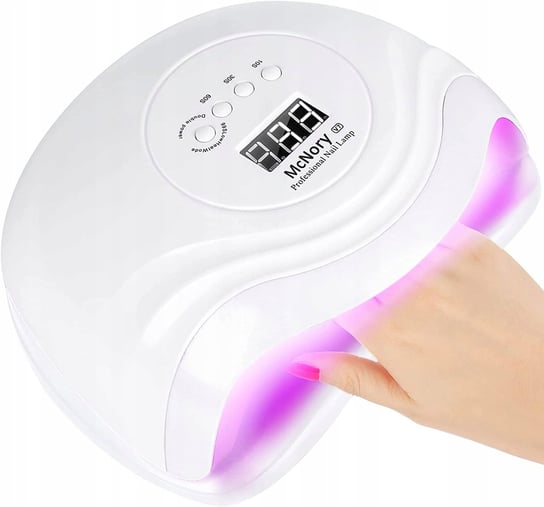 Lampa Uv Led Do Paznokci Mcnory V7 168 W Biała Inna marka