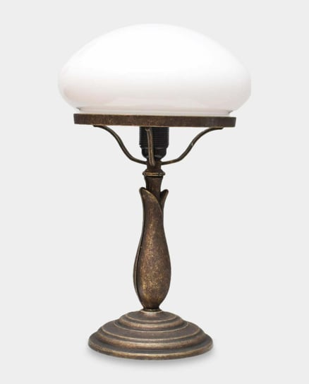 Lampa w Stylu Art Deco Biała rzezbyzbrazu.pl