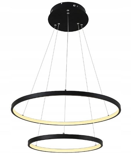 Lampa wisząca 2 ringi 20/40cm żyrandol Kinkiet LED Wobako