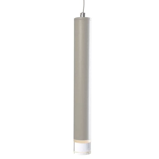 LAMPA wisząca ALBA ML188 Milagro metalowa OPRAWA zwis LED 5W 4000K sopel tuba biała Milagro