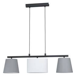 Lampa wisząca ALMEIDA 1 szary, biały 3x E14 25W 98587 EGLO Eglo