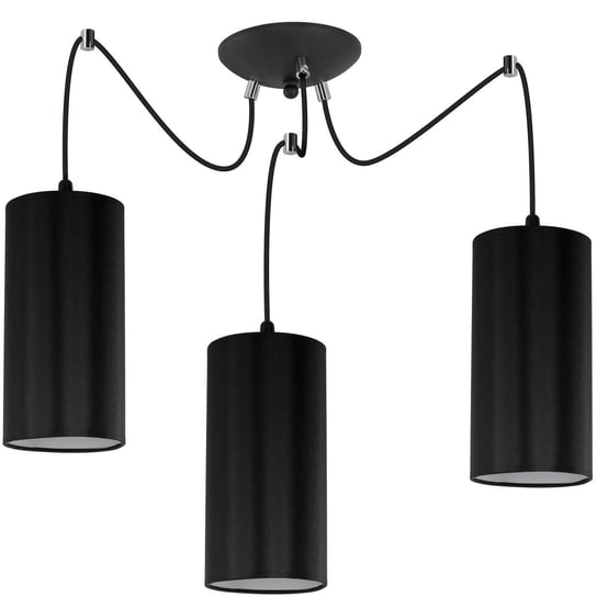 Lampa Wisząca Almiro Z3 Czarna Loft Pajak Do Salonu Lampex