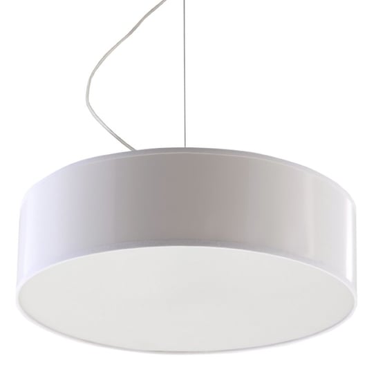 Lampa wisząca ARENA 35 biała minimalistyczny okrągła regulacja zawiesia SL.0117 Sollux Lighting Sollux Lighting