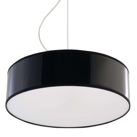Lampa wisząca ARENA 35 czarna minimalistyczny okrągła regulacja zawiesia SL.0115 Sollux Lighting Sollux Lighting