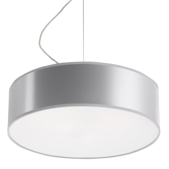 Lampa wisząca ARENA 35 szara minimalistyczny okrągła regulacja zawiesia SL.0116 Sollux Lighting Sollux Lighting