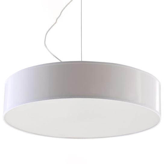 Lampa wisząca ARENA 45 biała minimalistyczny okrągła regulacja zawiesia SL.0120 Sollux Lighting Sollux Lighting