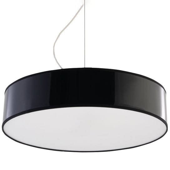 Lampa wisząca ARENA 45 czarna minimalistyczny okrągła regulacja zawiesia SL.0118 Sollux Lighting Sollux Lighting