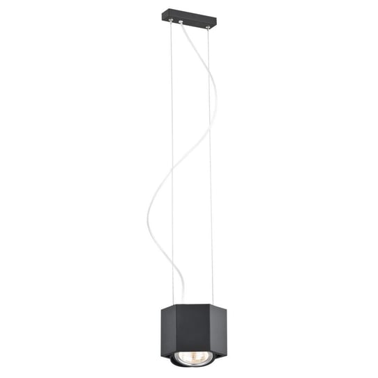 Lampa wisząca ARGON Espresso LED, 1x5 W, 3500 K, czarna, 92,2x15 cm Argon