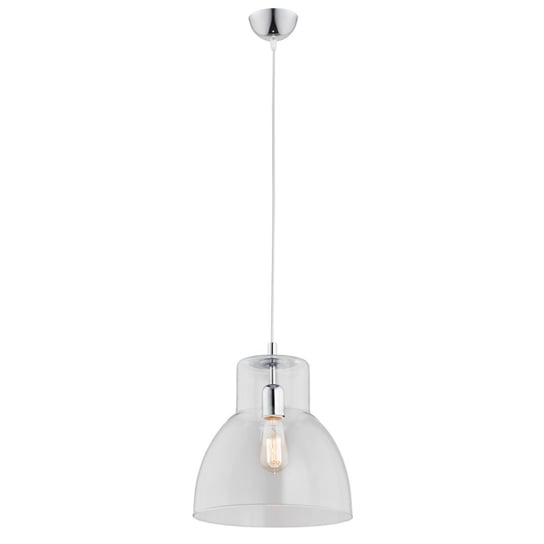 Lampa wisząca ARGON Lindos, srebrna, 1x60W, 120x30 cm Argon