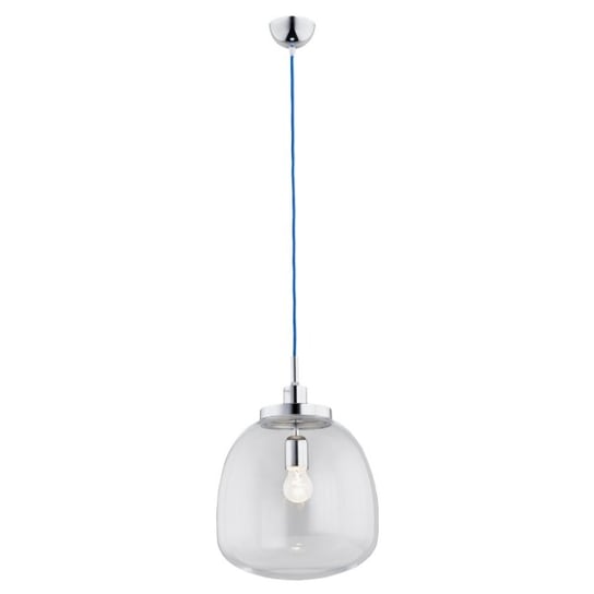 Lampa wisząca ARGON Opawa 3113, 60 W, E27, chrom-niebieska, 90x30 cm Argon