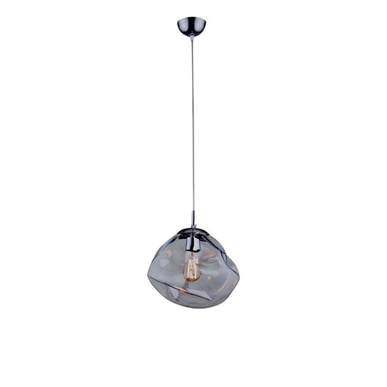 Lampa wisząca ARGON TROLL, szara, 1x60W, 90x40 cm Argon