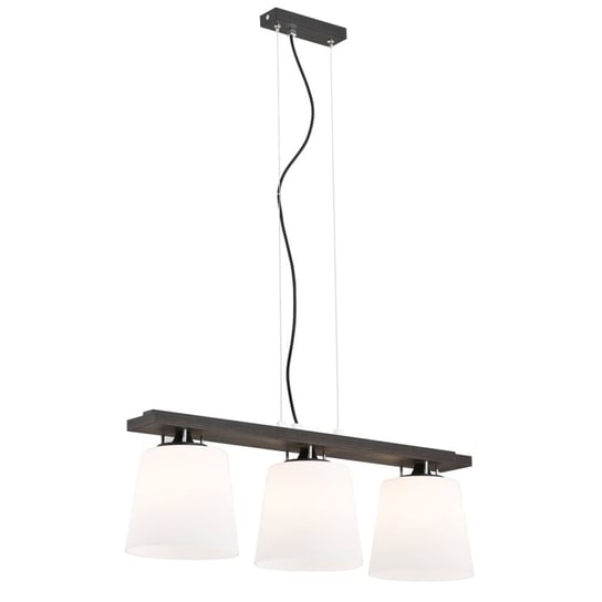 Lampa wisząca ARGON Vermouth, biało-brązowa, 3x60W, 90x65 cm Argon