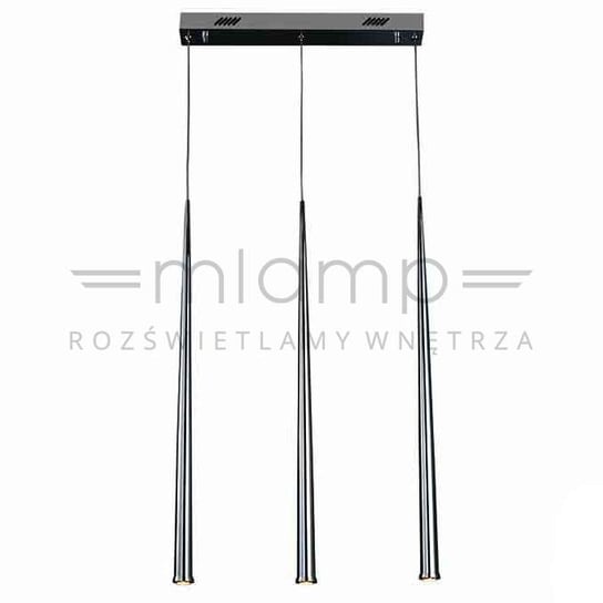 LAMPA wisząca Asta III Orlicki Design metalowa OPRAWA zwis LED 9W 3000K listwa sufitowa sople chrom Orlicki Design