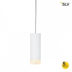 Lampa wisząca ASTINA GU10 QPAR51 tuba biały mat Spotline SLV