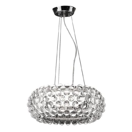 Lampa wisząca AZZARDO ACRYLIO, srebrna, 1x100W, 200x37 cm AZzardo