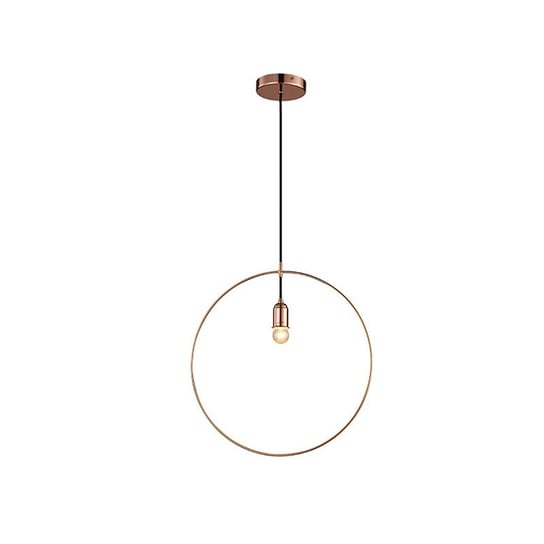 Lampa wisząca AZZARDO KRUG DEL-2522-1CO, miedziana, 40 W AZzardo