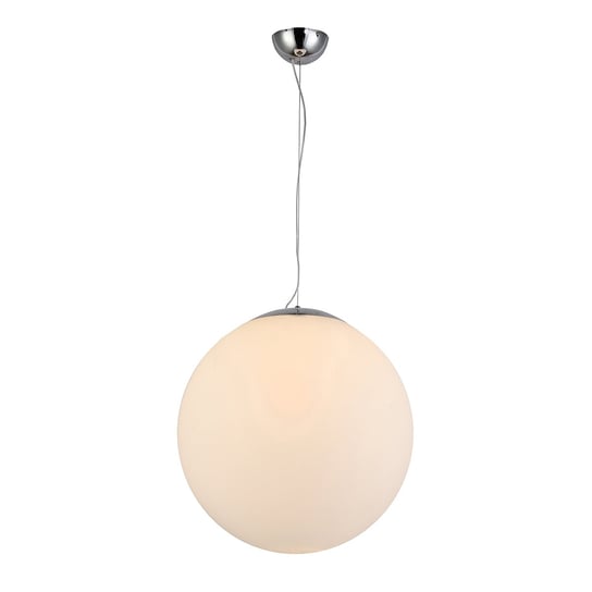 Lampa wisząca AZZARDO White Ball, srebrna, 1x40W, 150x50 cm AZzardo