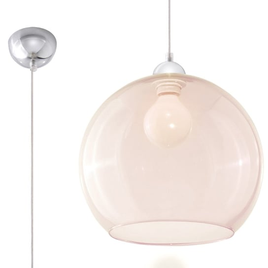 Lampa wisząca BALL szampański minimalistyczny okrągły rozproszone światło SL.0249 Sollux Lighting Sollux Lighting