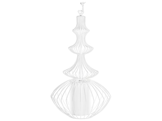 Lampa wisząca BELIANI Kolva, biała, 110 cm Beliani