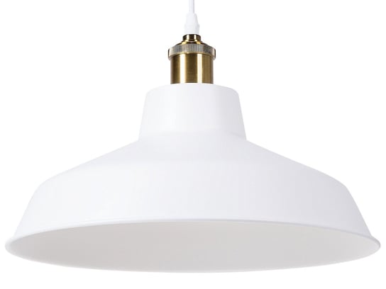 Lampa wisząca BELIANI Pechora, biała, E27, 168x35 cm Beliani