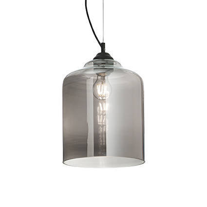 Lampa wisząca Bistro kol. przydymione szkło (112312) Ideal Lux - żyrandol Inna marka