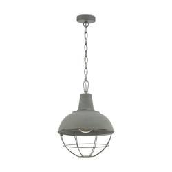 Lampa wisząca CANNINGTON 1 szara E27 60W 33029 EGLO Eglo