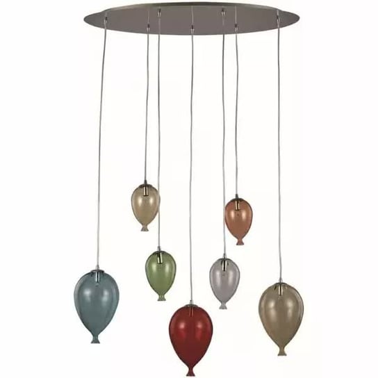 Lampa wisząca CLOWN SP7 kolor (100937) Ideal Lux - żyrandol Inna marka