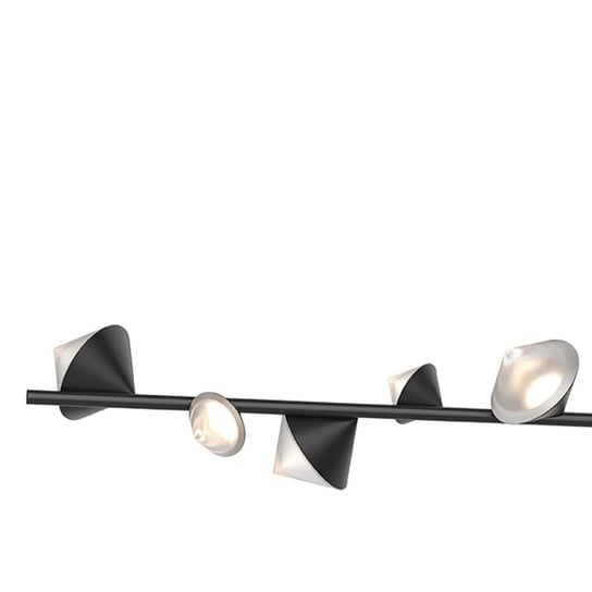 Lampa wisząca CONE LED czarna 130 cm Step Into Design