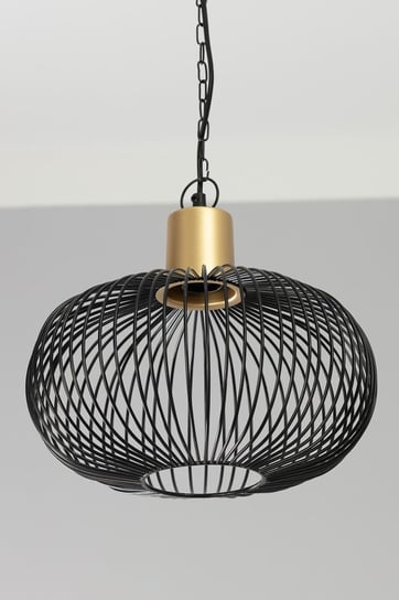 Lampa wisząca DEKORIA Lerri, czarno-złota, 26 cm Dekoria