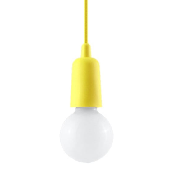 Lampa wisząca DIEGO 1 żółta nowoczesny niereguralny regulacja zawiesia SL.0578 Sollux Lighting Sollux Lighting