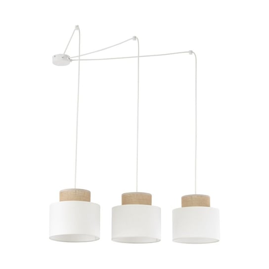 Lampa wisząca DUO WHITE JUTA 2345 TK Lighting TK Lighting