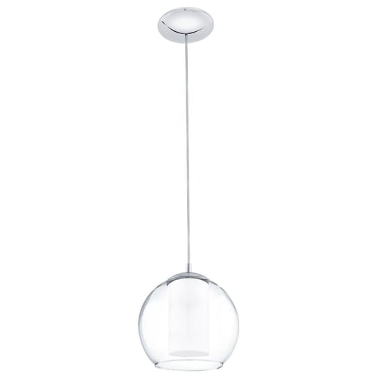 Lampa wisząca EGLO BOLSANO, srebrna, 1x60W, 110x20 cm Eglo