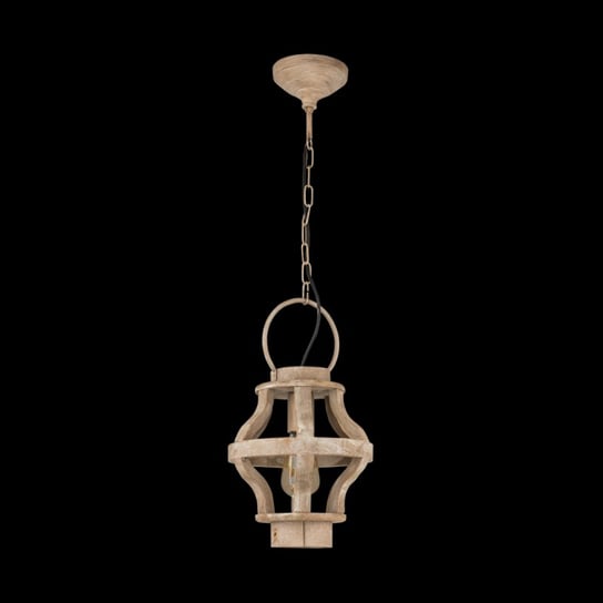 Lampa wisząca EGLO Kinross, 60 W, E27, brązowa, 110x23,5x23,5 cm Eglo