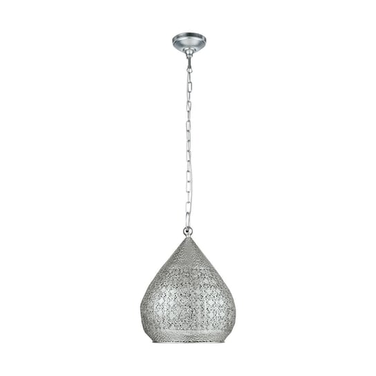 Lampa wisząca EGLO Melilla, 60 W, E27, srebrna, 110x33x33 cm Eglo
